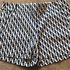 J. Crew shorts w/seahorses